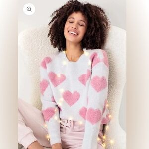 Soft And Cozy Heart Sweater